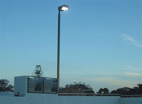 Square Shs Poles Small Floodlights Gands Industries