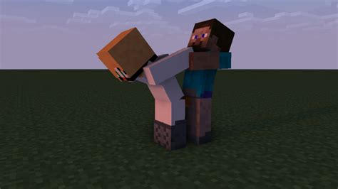 Rule 34 Alex Minecraft Blocks Blue Eyes Brown Hair Green Eyes