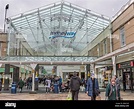Merseyway Shopping Center, el centro de la ciudad de Stockport, Gran ...
