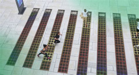 These Floor Tiles Can Generate Electricity From Peoples Steps