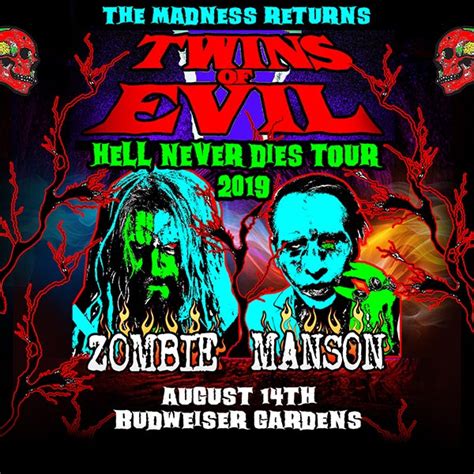 Twins Of Evil Hell Never Dies Tour 2019 Budweiser Gardens