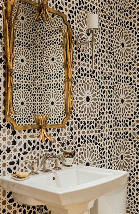 The Most Beautiful Powder Rooms Ever Connecticut In Style Mosaic