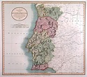 A NEW MAP OF THE KINGDOM OF PORTUGAL . . Map of Portugal. by Cary, J ...