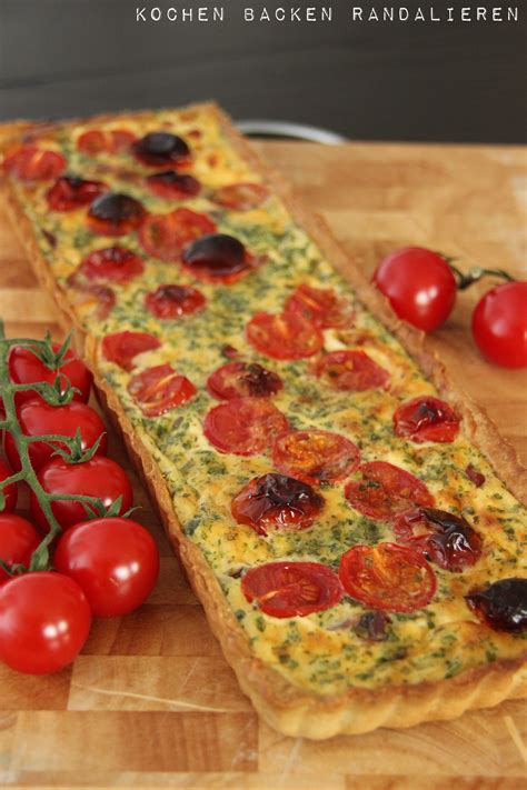 Quiche Mit Tomaten Schwarzw Lder Schinken Und Parmesan Rezepte