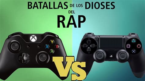Xbox One Vs Ps4 Batallas De Los Dioses Del Rap Youtube