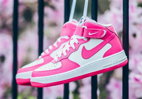 Womens Nike Air Force 1 Pink Airforce Military