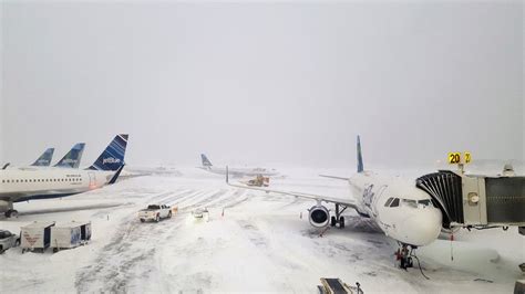 Northeast Braces For Another Bomb Cyclone Airlines Issue Travel
