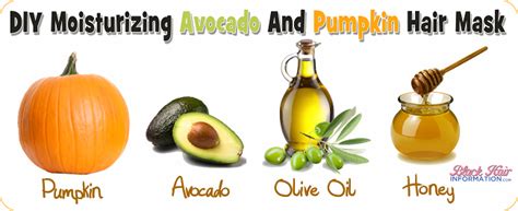 It only requires 2 ingredients. A DIY Moisturizing Avocado And Pumpkin Hair Mask For Dry ...