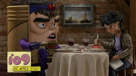 marvel s stop motion modok show with patton oswalt reveals first look stop motion marvel