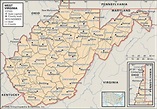 Map Of West Virginia – Get Latest Map Update