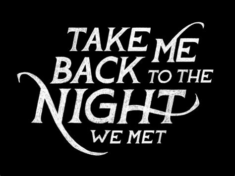 Take Me Back To The Night We Met Wip By Abigail Zug On Dribbble