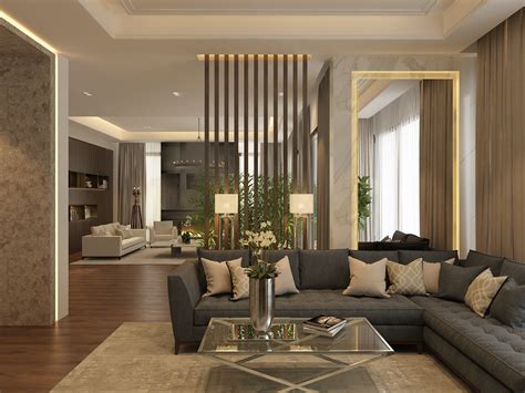 Interiors by richard winsberg landscape by robert truskowski. Villa interior design on Behance