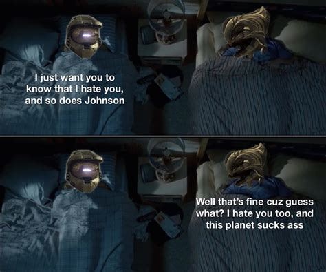 Master Chief And Arbiters First Sleep Over Rhalomemes