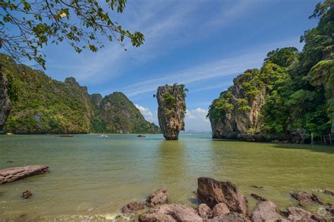 Thailand James Bond Island Background High Quality Free Backgrounds