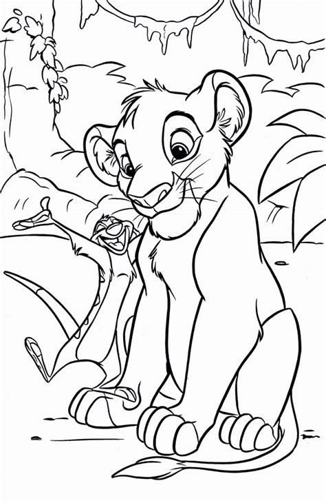Find & download free graphic resources for kids coloring. Free Printable Simba Coloring Pages For Kids