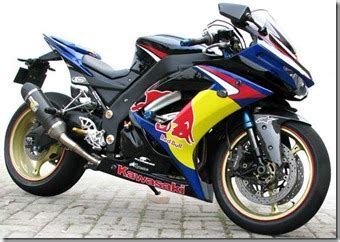 Motorcycle news and reviews 2011 kawasaki ninja 250r jdm style! Modified Kawasaki Ninja 250R Red Bull » otomodification