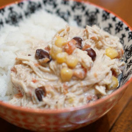 Stir well and serve with tortillas or over rice. Crock Pot Santa Fe Cream Cheese Chicken Recipe - (4.3/5)
