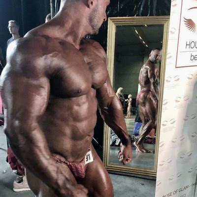 Bodybuilder Bulge Posing Trunks Vpl The Empty Posers Of Milan Oboril