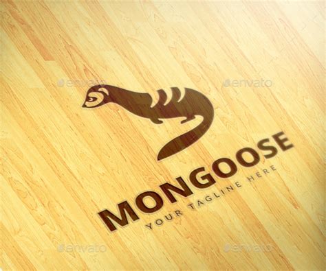 Mongoose Logo Template By Maraz2013 Graphicriver