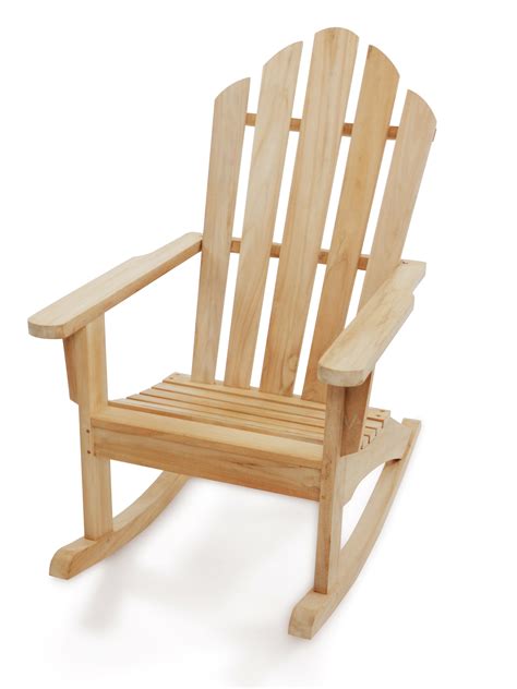 Windsors Premium Grade A Teak Adirondack Rocking Chair