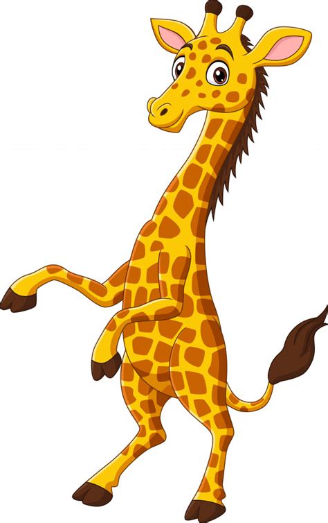 Africa, giraffe, cartoon, cartoon giraffe, safari, african safari, into adventure, safari adventure, cartoon animal, tall giraffe. Premium Vector | Cute giraffe cartoon isolated on white ...