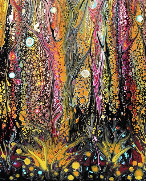 Autumn Fairy Forest Painting By Sherri Osborn