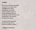 Clotilde Poem by Guillaume Apollinaire - Poem Hunter