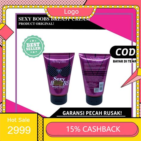Jual 100 Ampuh Sexy Boobs Breast Cream Bpom By The Body Culture Krim
