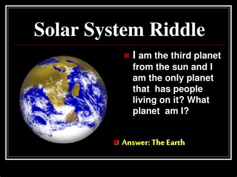 Have you heard about the cow astronaut? PPT - Class Solar System Riddles PowerPoint Presentation - ID:506400