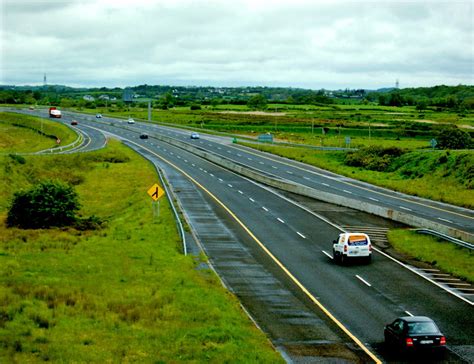Ennis Area Junction Of N85 With M18 © Joseph Mischyshyn Cc By Sa