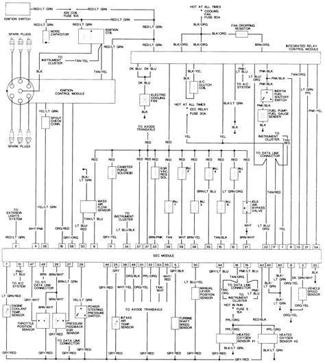 1995 Ford Taurus Wiring Diagram