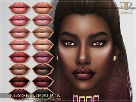 Frs Elyse Lipstick By Fashionroyaltysims At Tsr Sims 4 Updates