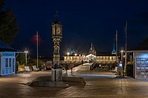 Usedom - Seebrücke Ahlbeck mit historischer Uhr Foto & Bild ...
