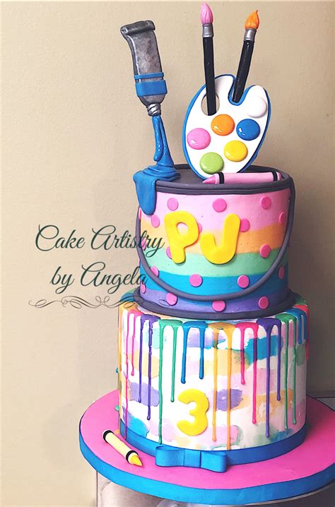 Artist Cake Cake Artist Cake Art Birthday Cake