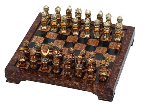 Polystone Chess Set Of 33 To Impress With Hosting Style