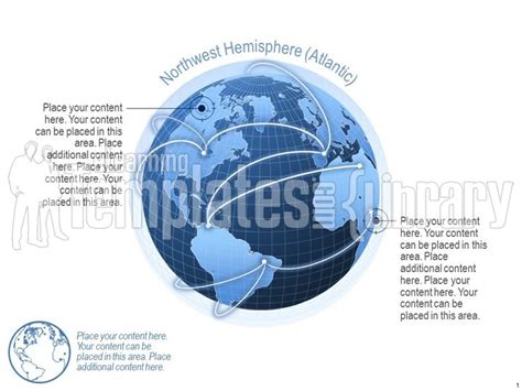Powerpoint Global Maps Template World Map Templates