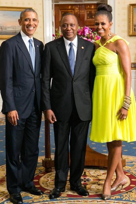 President Barack Obama And First Lady Michelle Obama Africa State