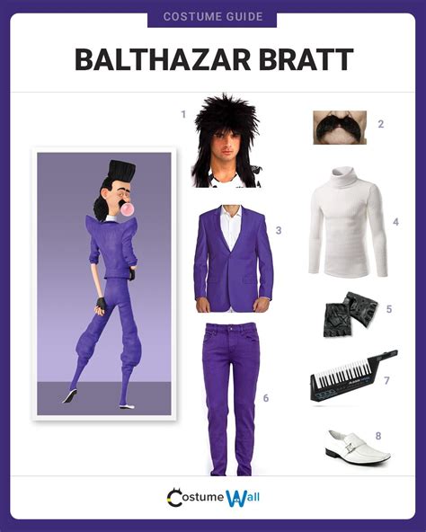 Dress Up As Balthazar Bratt The Groovy Supervillain From Despicable Me 3