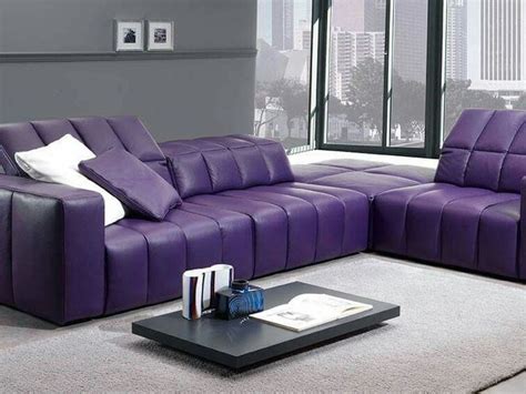 Purple Leather Couch Purple Living Room Purple Furniture Sofa Set
