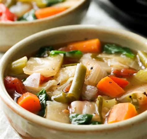 Soupe Aux Choux Et Légumes Au Cookeo Pour Votre Dîner