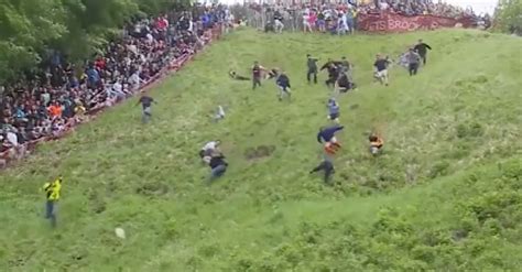 Welcome To The Competitive World Of Cheese Rolling Huffpost