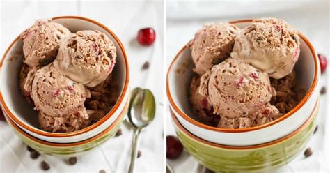 Cherry Chocolate Ice Cream The Cookie Writer