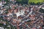 Luftbild Ellwangen (Jagst) - Platz- Ensemble am Marktplatz in Ellwangen ...