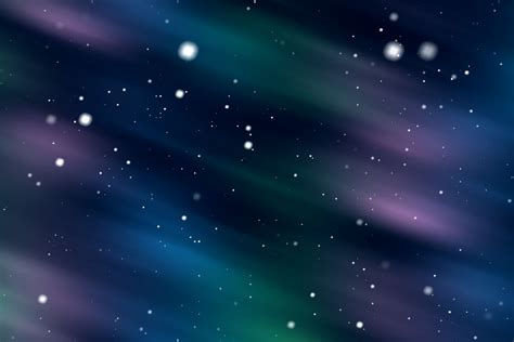 Starry Night Sky Aurora Borealis Wallpapers