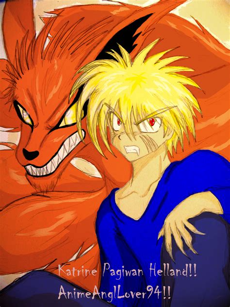 Naruto And The Nine Tailed Fox Demon By Inuyashalover4life Fanart