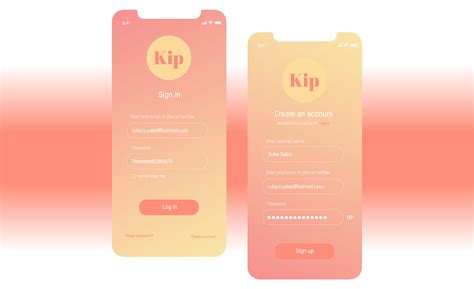 Daily Ui 001 Sign Up On Behance