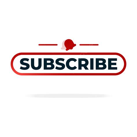 Subscribe Bell Vector Hd Images Simple Subscribe Png Button Red With