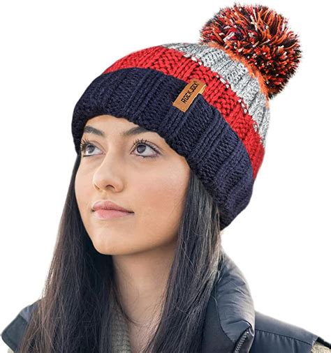 Uk Orange Bobble Hat