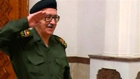 Tariq Aziz Iraqi Ex Minister Sentenced To Death Bbc News