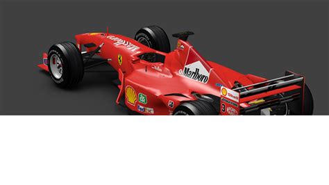 Ferrari F1 2000 - Low polygon on Behance